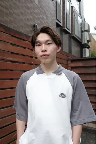 メンズ 暗髪🐈‍⬛艶髪☔︎ 愛弥のヘアスタイル