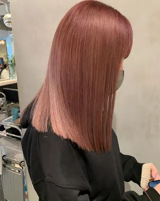 セミロング カラー アンニュイヘア🪽 ayumiのヘアスタイル