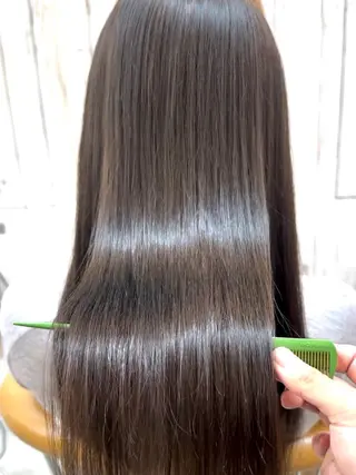 ロング カラー 髪質改善✨縮毛矯正 ショートボブ/ともきのヘアスタイル