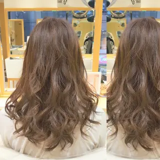 ロング パーマ 美髪⭐︎髪質改善 井上　康司のヘアスタイル