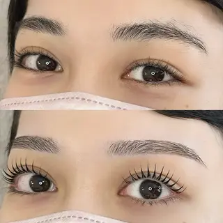 マツエク・マツパ 眉毛とまつ毛パーマの専門店 ロレインブロウ 近江八幡店所属・田中 もものマツエク・マツパデザイン