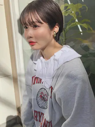 ショート カラー WHOLE所属・花井 啓好のヘアスタイル