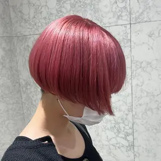 ショート カラー パーマ ヘアアレンジ メンズ キッズ ネイル マツエク・マツパ 髪質改善🇰🇷 レイヤーカット/梅田のヘアスタイル