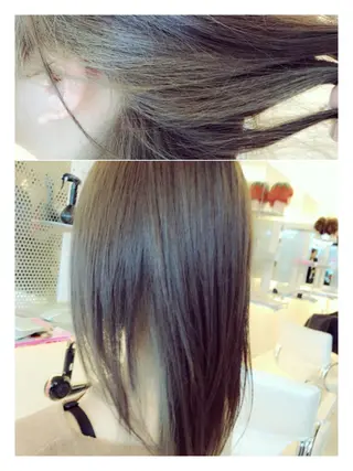セミロング カラー 相武台ショート特化 💐川崎希💐のヘアスタイル