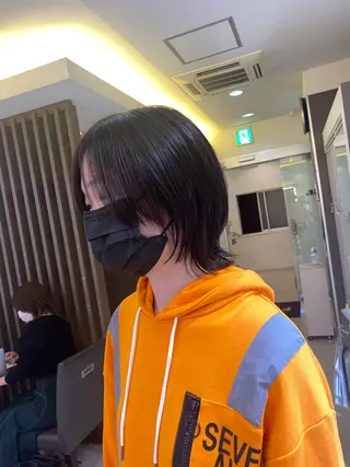 ショート カラー ✨垢抜け✨3Dカラー 山本美侑のヘアスタイル