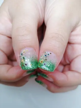 ネイル 門戸厄神プライベートサロンulunail所属・ulunail mikaのネイルデザイン