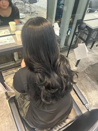 セミロング カラー ヘアアレンジ 🎀ブリーチ×艶髪 🎀  ♡さや♡のヘアスタイル