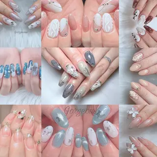 ネイル Gorgeous nail&school所属・♡ KURIN♡のネイルデザイン