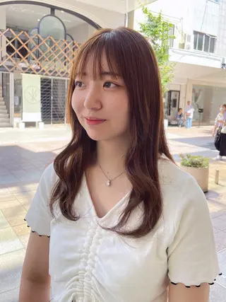 ロング カラー ヘアアレンジ 8HAIR / MAYUのヘアスタイル