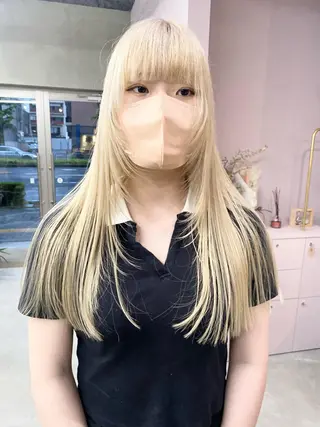 ロング qulim所属・前橋 姫奈のヘアスタイル