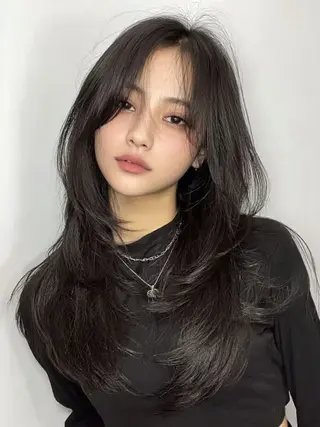 ロング ☁️透明感カラー× レイヤー ☁️ノアのヘアスタイル