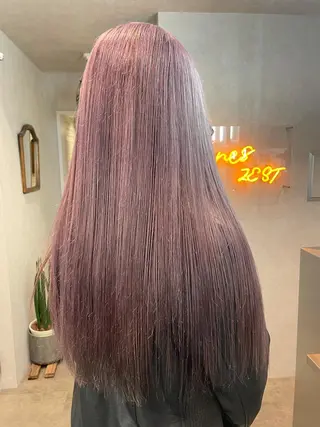 ロング カラー モモ 🍑のマツエク・マツパデザイン