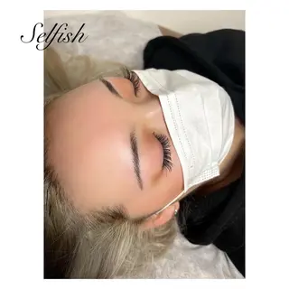 マツエク・マツパ eyelashsalonSelfish所属・. Selfishのマツエク・マツパデザイン
