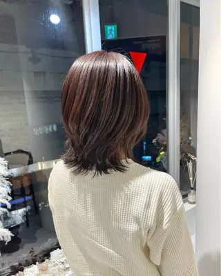 ミディアム ボブ/レイヤー/ 茉莉花のヘアスタイル