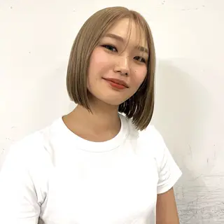 ショート カラー 無料カットモデル ユナのヘアスタイル