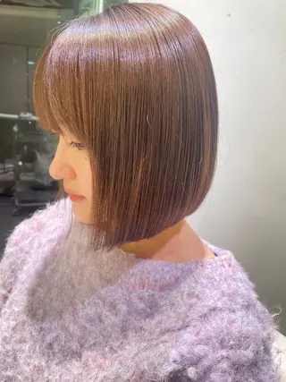 ショート 小川 美優のヘアスタイル