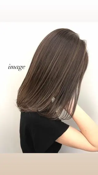 ミディアム Rino🎀/盛れる 顔周りカット🪽✩のヘアスタイル