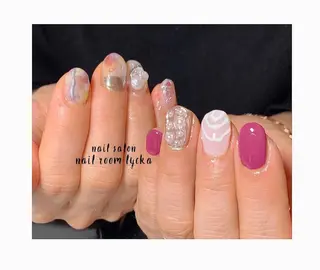 ネイル ﾈｲﾙﾙｰﾑﾘｯｶ 𝐦𝐚𝐲𝐮のネイルデザイン