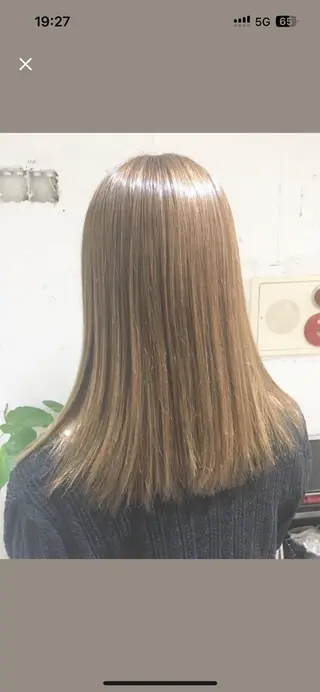 セミロング カラー ITbyALBUM藤沢店所属・IT by ALBUM立川のヘアスタイル