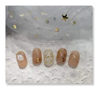 ネイル 花花 ネイルサロンのネイルデザイン