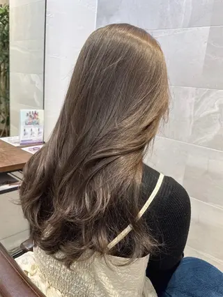 ロング のり🐼顔まわり/ 韓国/レイヤーカットのヘアスタイル