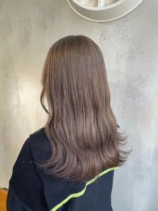 ロング カラー 梅田美容室 山崎海波のヘアスタイル