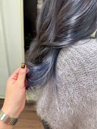 ロング カラー gite  KOHOKU所属・梓真💐 ツヤ髪　横浜のヘアスタイル