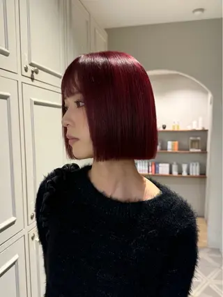 カラー 透明感ある艶カラー / KAKOのヘアスタイル