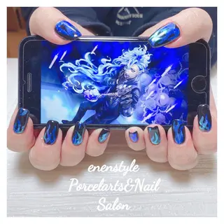 ミディアム ネイル 👑enen style👑のネイルデザイン