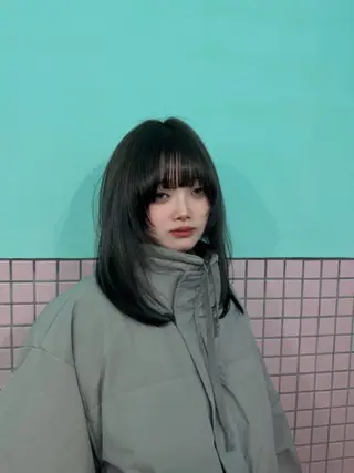 ミディアム 美覚L𓃠 femme🪽のヘアスタイル