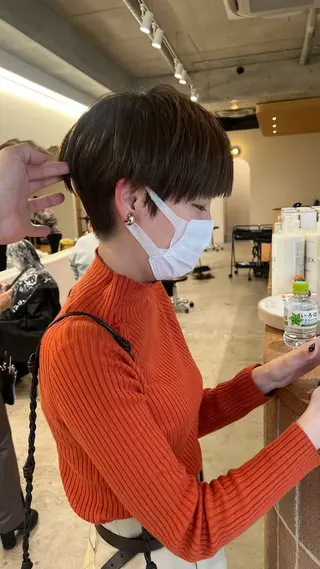 ショート 誰よりも丁寧なカット 🍀小林輝のヘアスタイル