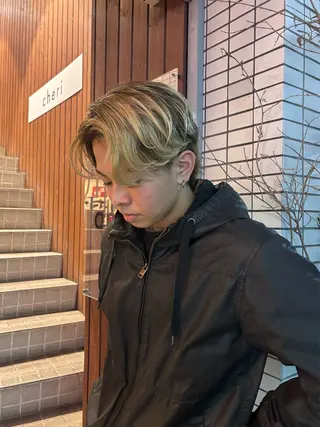 メンズ ボブ/メンズ/パーマ /Tamakiのヘアスタイル