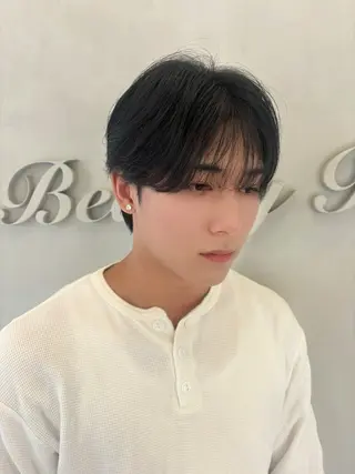 メンズ reborn店長 🤍リルのヘアスタイル