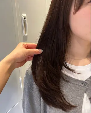 セミロング 紗帆(saho) ︎︎︎︎のヘアスタイル