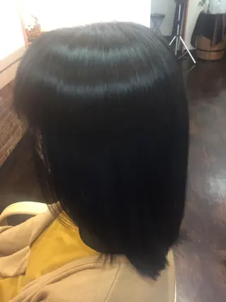 ミディアム パーマ 桧山 真のヘアスタイル