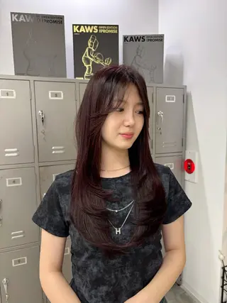 ロング カラー かみしー sopiのヘアスタイル