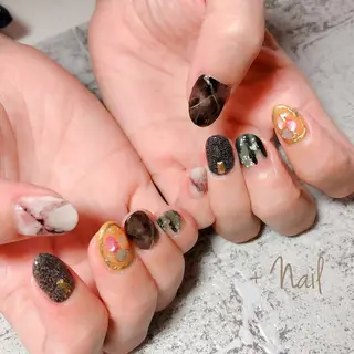 ネイル Aim* 深爪・自爪育成専門店のネイルデザイン