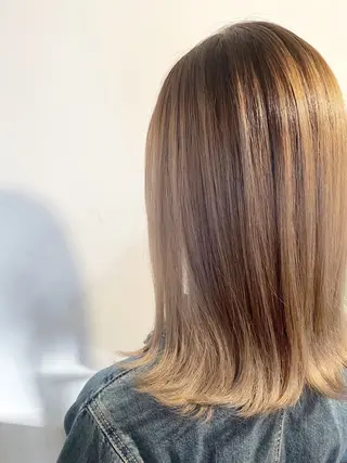 セミロング カラー unsung所属・韓国風◎　田中 勇也のヘアスタイル