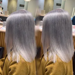 セミロング カラー モデル様募集中 🎀🫧HARUNAのヘアスタイル