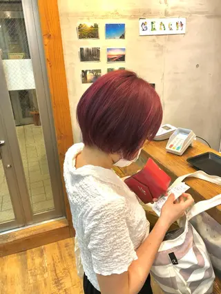 ショート カラー 🫧trym 🫧鎌田凌太のヘアスタイル