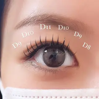 マツエク・マツパ Rich+ eyelashのマツエク・マツパデザイン