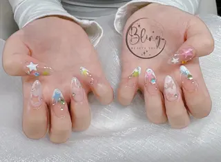 ロング Bling Salonのネイルデザイン