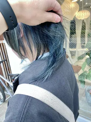 ショート Sabby所属・Sabby氏川洸希 パーマのヘアスタイル