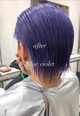 ショート カラー ハイトーン特化サロン 代表　中谷蓮のヘアスタイル