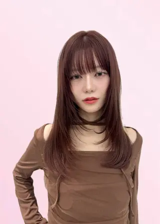 ロング カラー 🩷🌸増子美沙希 /暖色/髪質改善のヘアスタイル