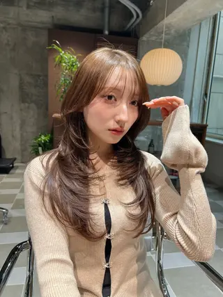 ロング nok所属・nok kaoriのヘアスタイル