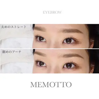 マツエク・マツパ MEMOTTO CHIHIROのマツエク・マツパデザイン