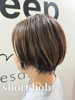 ショート ショート/ボブ/ レイヤー✂鷲田竜也のヘアスタイル