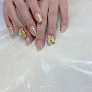 ネイル 𝕄𝕚𝕪𝕦🤍 自由が丘⌇パラジェルのネイルデザイン