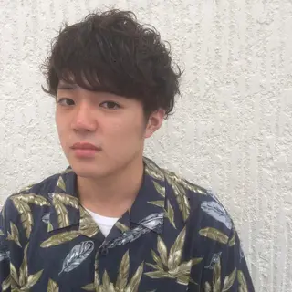 ショート メンズ DEUCE　ヤマミヤ ヒロキ🌿のヘアスタイル